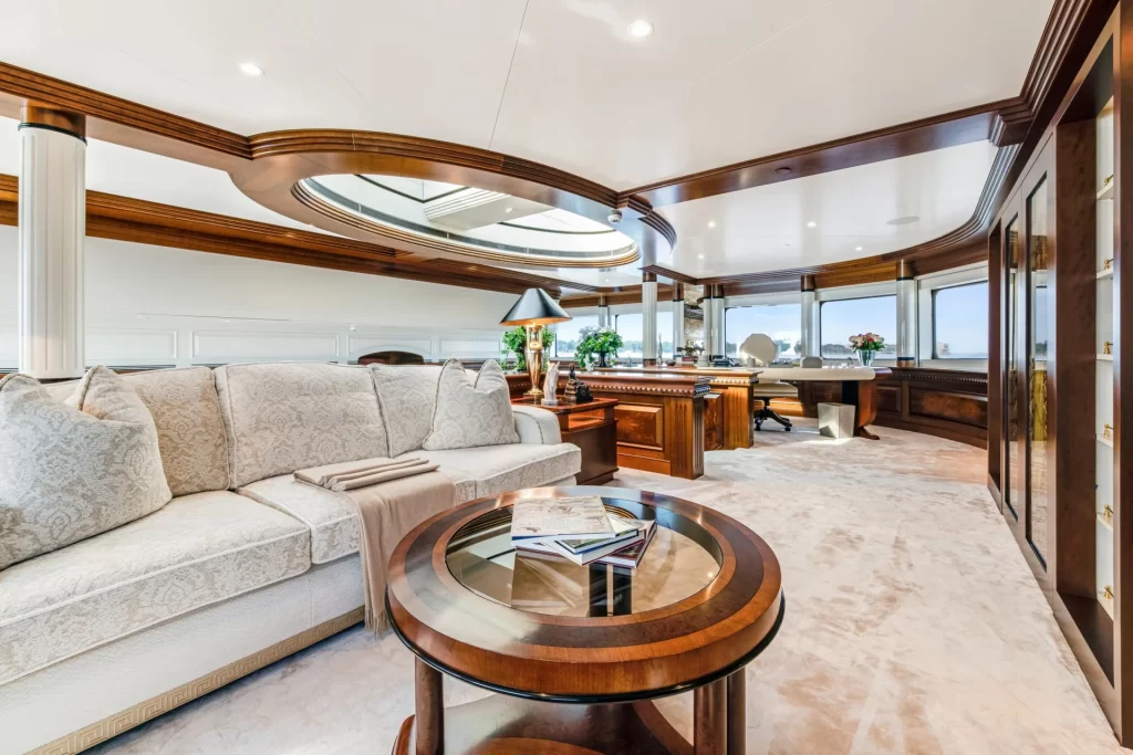 Experience unparalleled luxury aboard the 61.5-meter yacht Calypso, built by Amels. Priced at €35,900,000, it boasts lavish cabins, global cruising capability, and exceptional amenities.