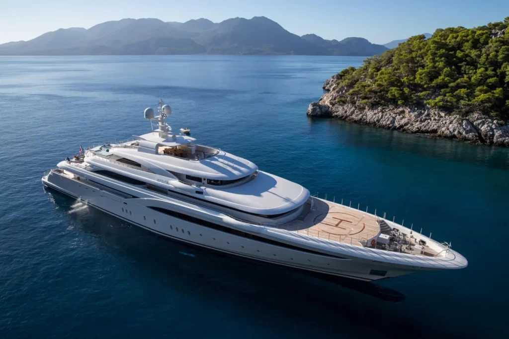 Explore the 91-meter Lady Lara superyacht by Lürssen Yachts. Priced at €230M, this luxury vessel offers unparalleled elegance, adventure, and top-tier amenities.