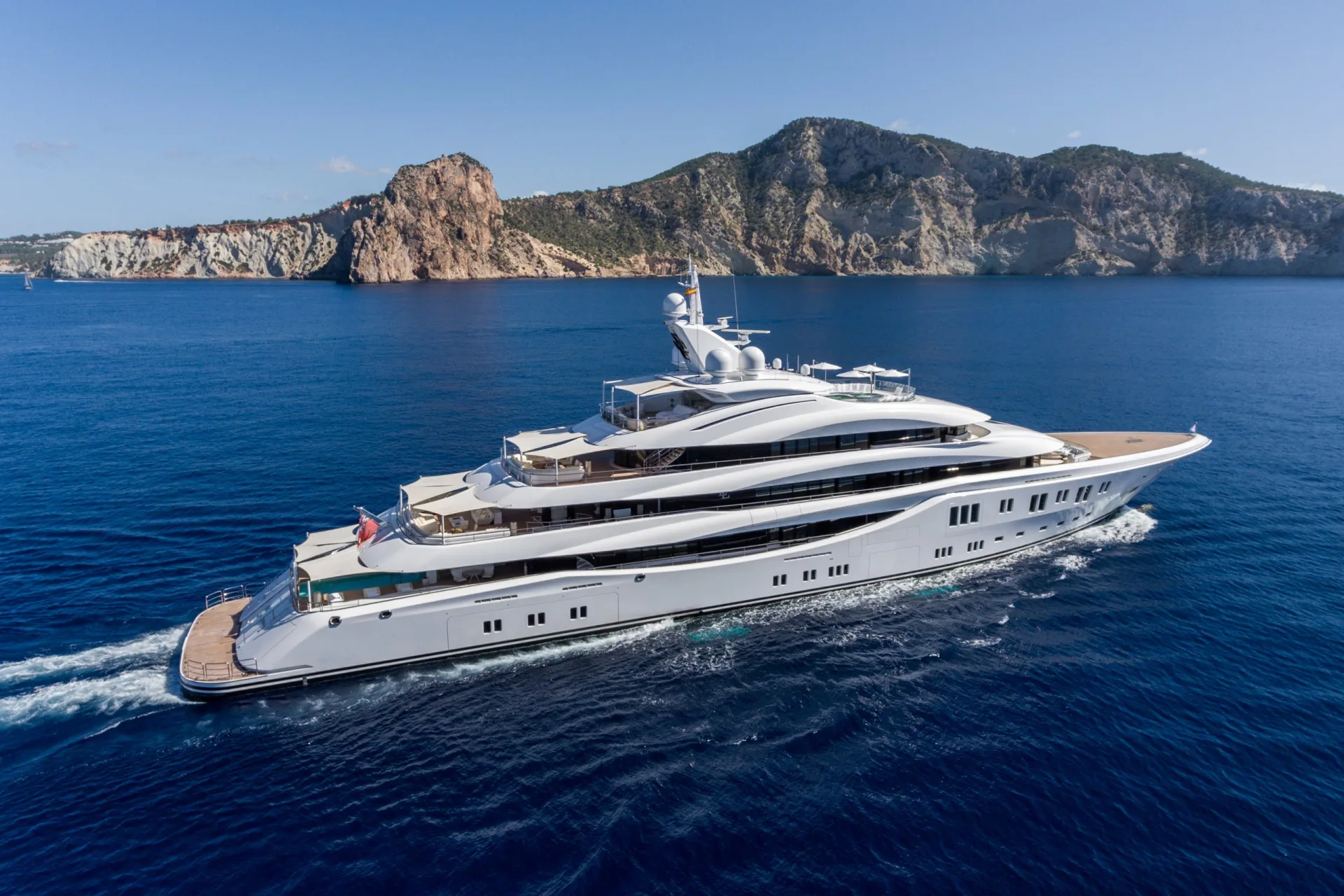 Explore the 91-meter Lady Lara superyacht by Lürssen Yachts. Priced at €230M, this luxury vessel offers unparalleled elegance, adventure, and top-tier amenities.