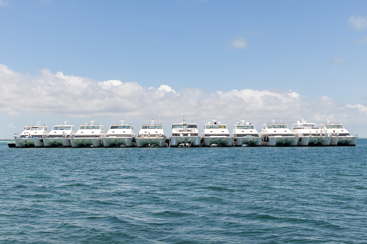 The 2024 Horizon Power Catamarans Owner’s Rendezvous in the Abaco Islands was an unforgettable six-day event of luxury, camaraderie, and adventure, featuring festive celebrations, competitions, and scenic cruising.