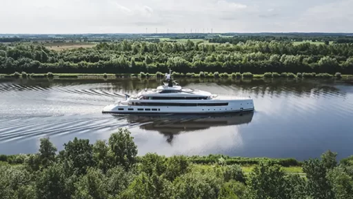 Lürssen is thrilled to announce the successful delivery of HAVEN, their latest superyacht. Designed by Jim Robert Sluijter and featuring interiors by RWD, HAVEN sets sail on June 17, 2024.