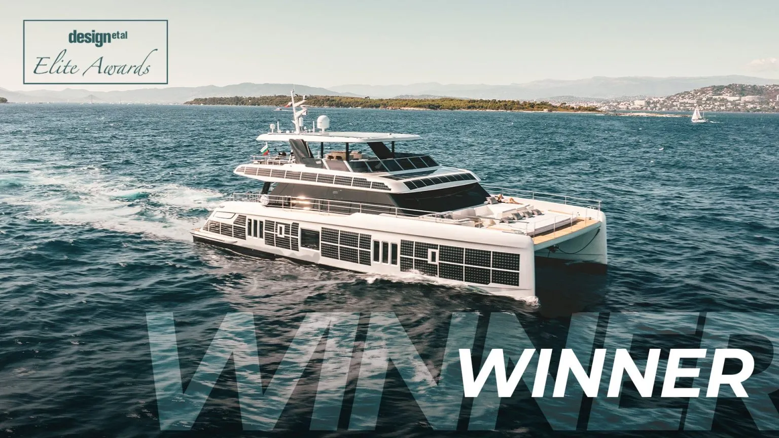 Sunreef Yachts' 80 Sunreef Power wins the 2024 design et al Elite Award, celebrated at a gala in Capri for its groundbreaking solar power system and luxury in motor yachts.