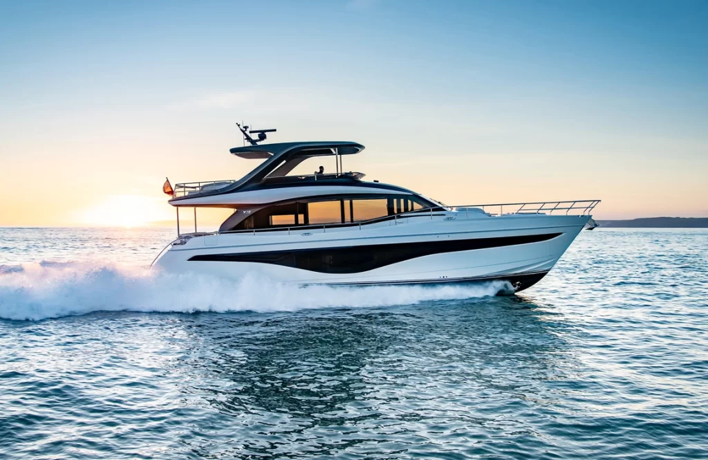 The Y72 redefines luxury with its refined, sophisticated design and meticulous detailing. This 23-meter motor yacht offers top speeds of 35 knots and 8 berths, providing an unparalleled yachting experience.