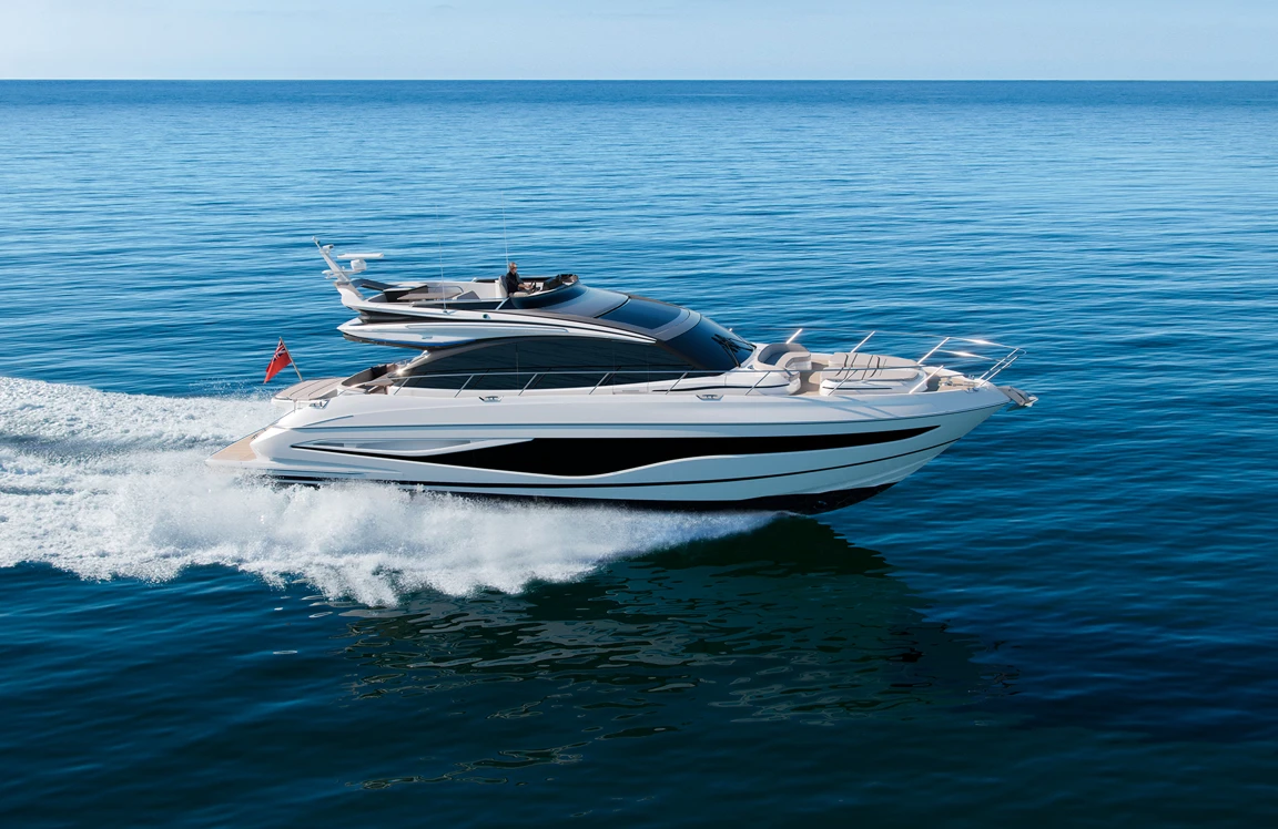 Step aboard the S65, a pinnacle of yacht design blending elegance, performance, and luxury. With a top speed of 36 knots and a length of 20.6 meters, it offers an exhilarating yachting experience.