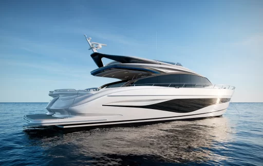 The all-new S80 luxury yacht blends contemporary elegance with cutting-edge technology. With high-performance V12 engines, exquisite interiors, and versatile spaces, the S80 offers an unmatched yachting experience.