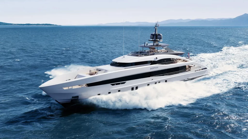 Heesen announces the successful joining of the hull and superstructure for Project Sophia, a 50-meter yacht set for delivery in early 2026, combining luxury and fuel efficiency.