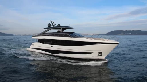 The Y95, a pinnacle in flybridge motor yachts, combines innovative marine engineering and luxury. At 29.1 meters, it offers advanced seakeeping, speeds up to 24 knots, and lavish accommodations for 10 guests.