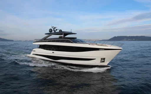 The Y95, a pinnacle in flybridge motor yachts, combines innovative marine engineering and luxury. At 29.1 meters, it offers advanced seakeeping, speeds up to 24 knots, and lavish accommodations for 10 guests.