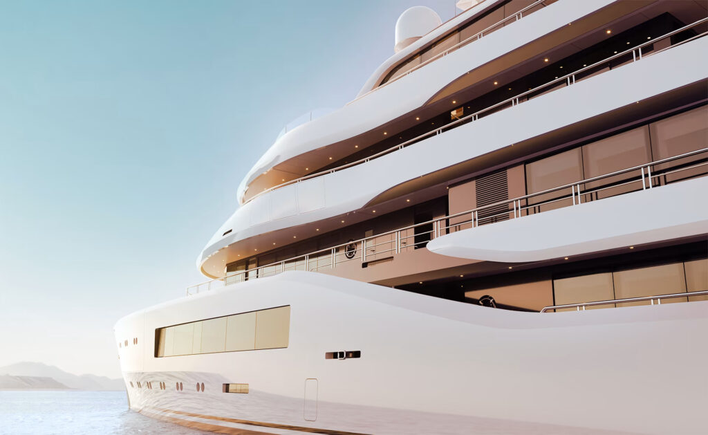 The Amels 80-metre superyacht, blending Dutch craftsmanship with modern innovation, redefines luxury yachting. Featuring design by Espen Øino and interiors by Sinot, delivery is set for 2026.