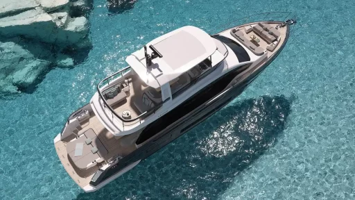 The Azimut Fly 62, launched on July 29th, revolutionizes flybridge yachts with innovative design and space utilization, offering unparalleled sea connection and modern elegance.