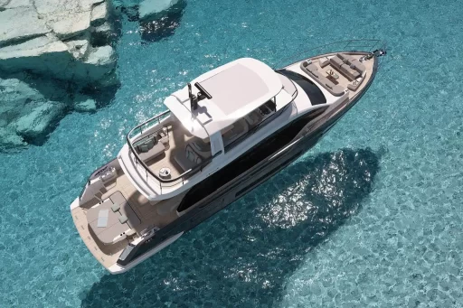 The Azimut Fly 62, launched on July 29th, revolutionizes flybridge yachts with innovative design and space utilization, offering unparalleled sea connection and modern elegance.