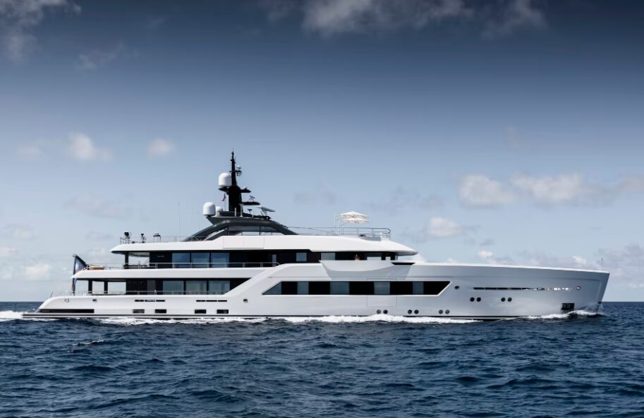 ENTOURAGE, a 60-meter Amels superyacht, sets new standards in luxury with cutting-edge hybrid technology, exquisite design, and unparalleled comfort, now available for charter.