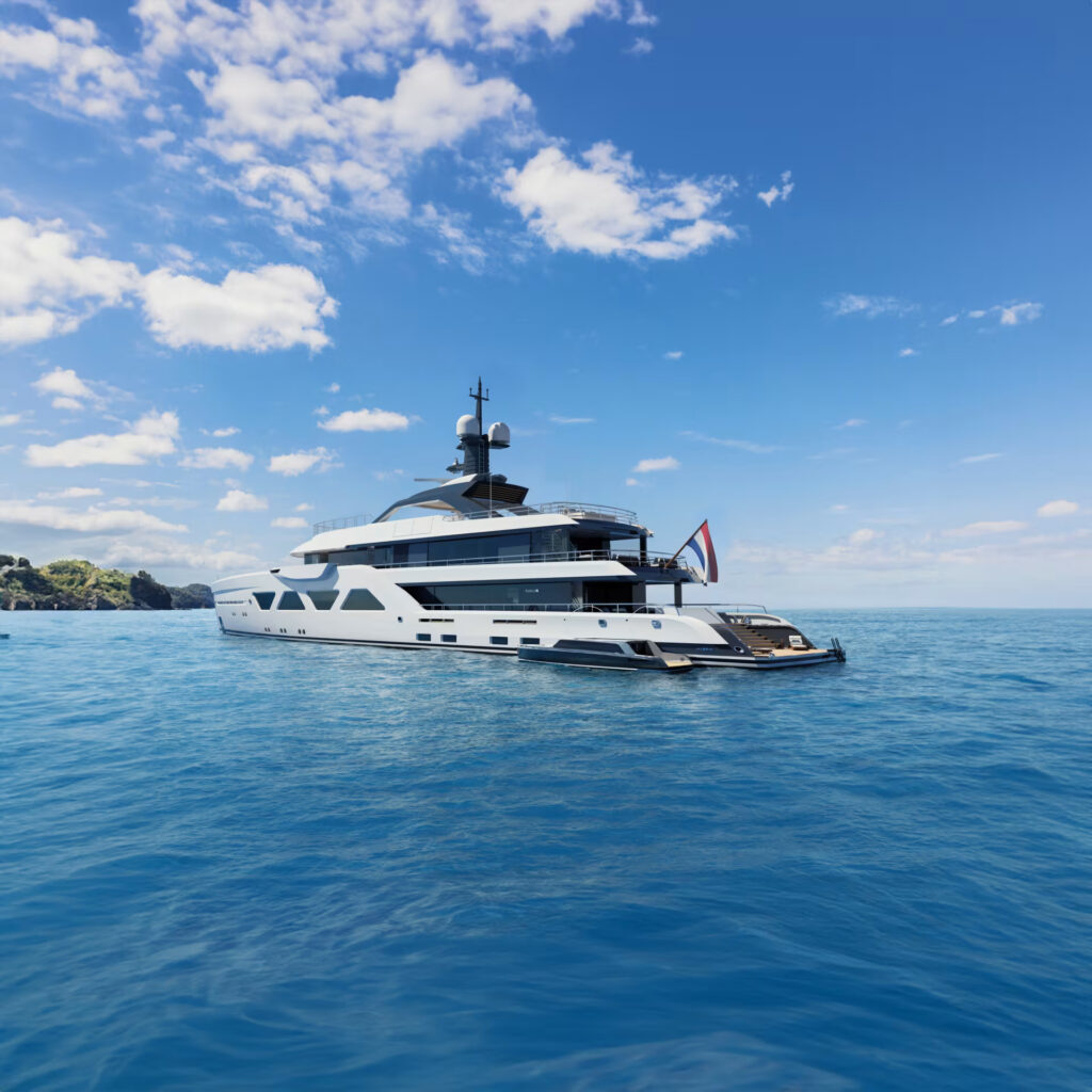 The Amels 60, a 60-meter masterpiece of luxury yacht design, set for May 2025 delivery, combines timeless elegance with modern innovation, offering unmatched customization and performance.