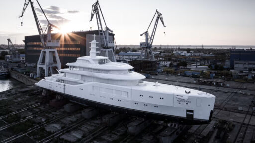 The Amels 8002, a luxurious 80m superyacht set for 2026 delivery, combines elegant design by Espen Øino with sustainable innovation, setting a new standard in luxury yachting.