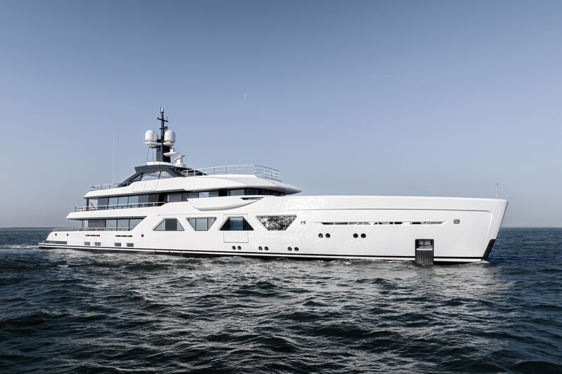 KHALIDAH, a 60-meter superyacht delivered in 2024, combines luxury, innovation, and timeless design with bespoke interiors by WINCH Design and exterior by Espen Øino.