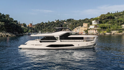 Ferretti Group presents two world premieres, the Ferretti Yachts INFYNITO 80 and Pershing GTX80, at the 64th Genoa International Boat Show, highlighting innovation and luxury design.