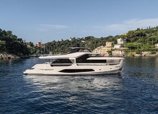 Ferretti Group presents two world premieres, the Ferretti Yachts INFYNITO 80 and Pershing GTX80, at the 64th Genoa International Boat Show, highlighting innovation and luxury design.