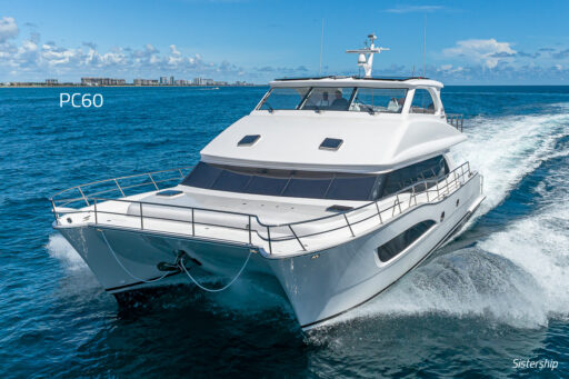 Horizon Power Catamarans will showcase the all-new PC68 and PC60 models at the 2024 Fort Lauderdale International Boat Show, featuring innovative power efficiency and luxury designs.