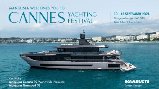 Join Mangusta at Cannes Yachting Festival 2024 for the world premiere of the Mangusta Oceano 39 and explore the elegant Mangusta GranSport 33 at JAS 010. Luxury awaits!