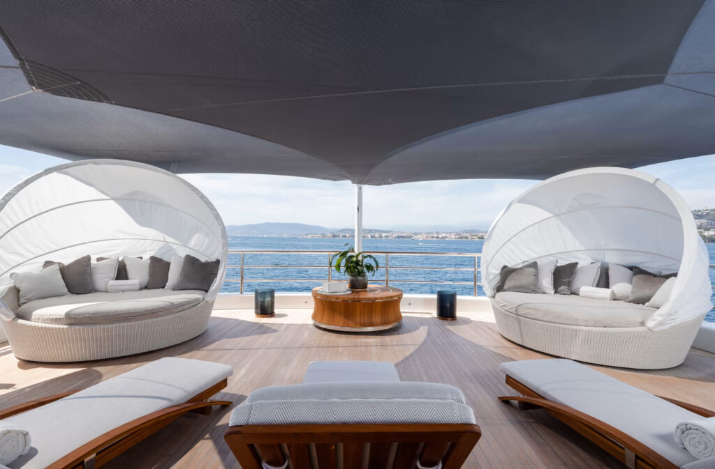 NENINKA, a 67.6-meter luxury superyacht delivered in 2019, blends timeless elegance with modern design, offering unmatched performance, comfort, and craftsmanship in yachting.