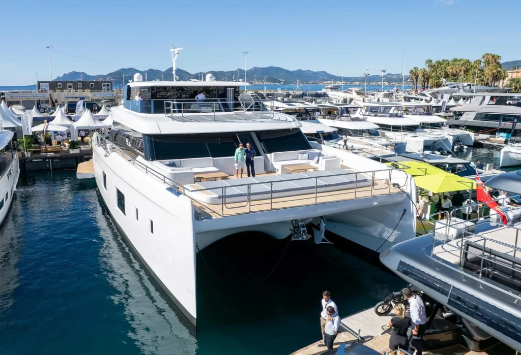 Sunreef Yachts made a splash at the Cannes Yachting Festival with the debut of two models—the 100 Sunreef Power 2.0 and the electric 60 Sunreef Power Eco—while securing multiple awards and commercial success.