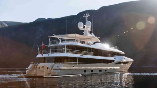 AMIGOS, a 55-metre Amels 180 superyacht, combines luxury and adventure with dual Master Suites, top-tier design, and Southeast Asia exploration, offering a unique charter experience.