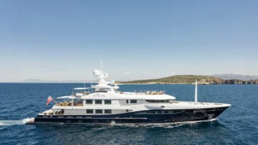 Experience luxury and adventure aboard the 55-meter superyacht LA FAMILIA, featuring a striking design, world-class amenities, and the ability to explore remote destinations in style.