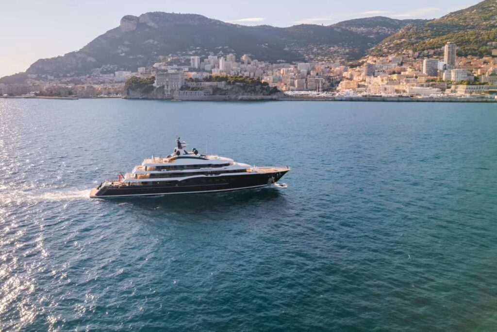 Here Comes the Sun, a 89-meter Amels superyacht, offers unmatched luxury and performance with newly refitted design, extended length, and accommodation for 20 guests plus crew.