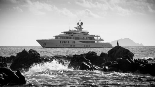 The 74-meter PLVS VLTRA, delivered in 2016, embodies luxury and ambition, featuring sleek design, advanced engineering, and unmatched comfort for a truly exceptional yachting experience.