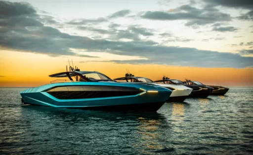 The Tecnomar for Lamborghini 63 yacht, a blend of Italian design and performance, gains global acclaim with new partnerships and growing appeal across key luxury markets.