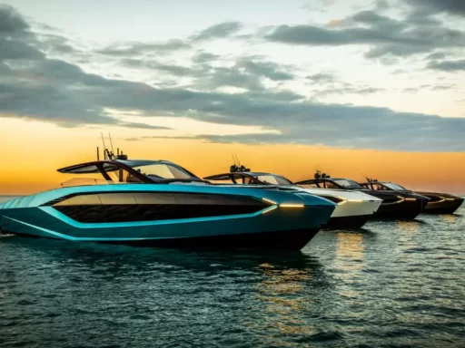 The Tecnomar for Lamborghini 63 yacht, a blend of Italian design and performance, gains global acclaim with new partnerships and growing appeal across key luxury markets.