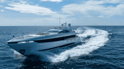 Overmarine Group debuts the Mangusta GranSport 33 at the Dubai International Boat Show, showcasing its luxury, performance, and innovative design for Middle East buyers.