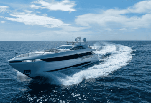 Overmarine Group debuts the Mangusta GranSport 33 at the Dubai International Boat Show, showcasing its luxury, performance, and innovative design for Middle East buyers.