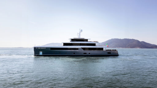 Perini Navi launches the 58m Amante motor yacht, featuring a main deck pool, beach club with spa, and cutting-edge design, reinforcing its luxury yacht expansion.