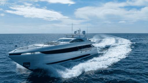 The Mangusta GranSport 33 debuts at the Dubai International Boat Show, showcasing its blend of luxury, performance, and innovation for Middle Eastern yacht enthusiasts.